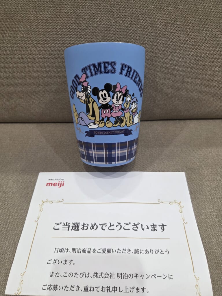 ディズニー懸賞に初応募！店舗限定2件の結果は！？ | akkoの懸賞当選データ